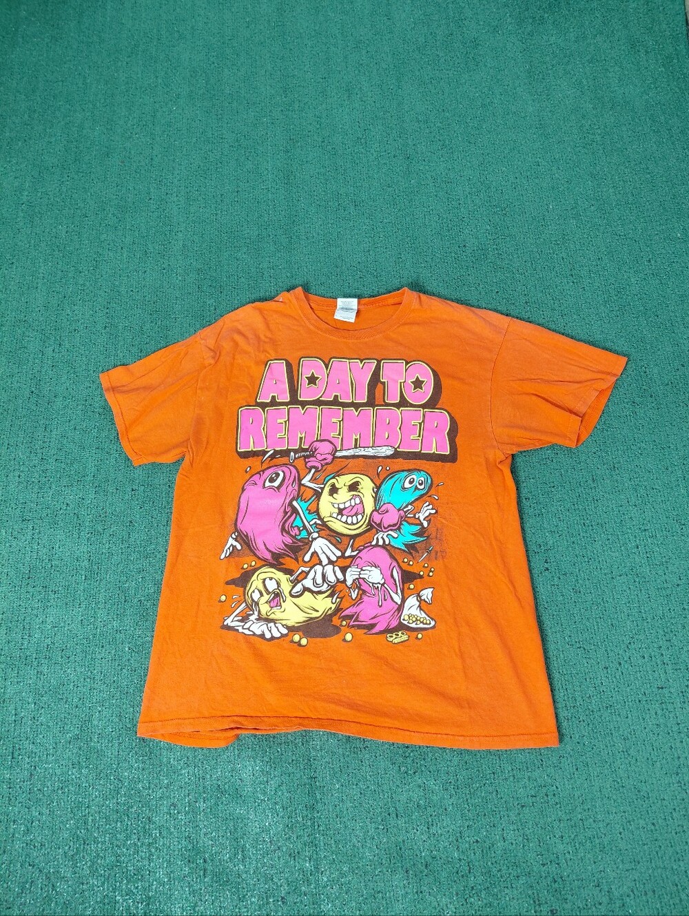 Vintage 2007 Rare A Day To Remember "Keep Running Your Mouth" Music Y2K Band Ora